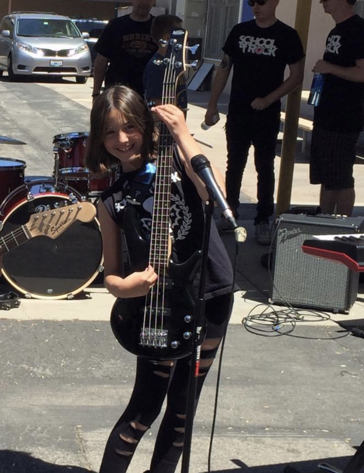 Ava at School of Rock