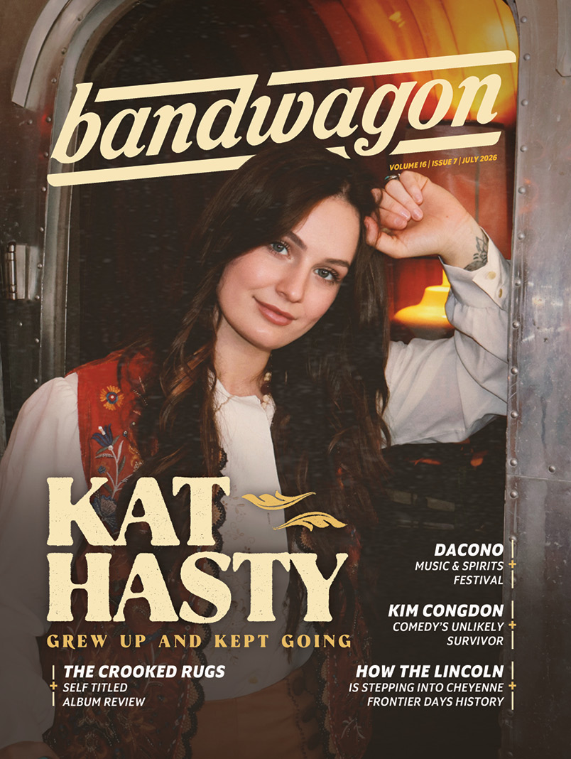 Kat Hasty Bandwagon Magazine cover