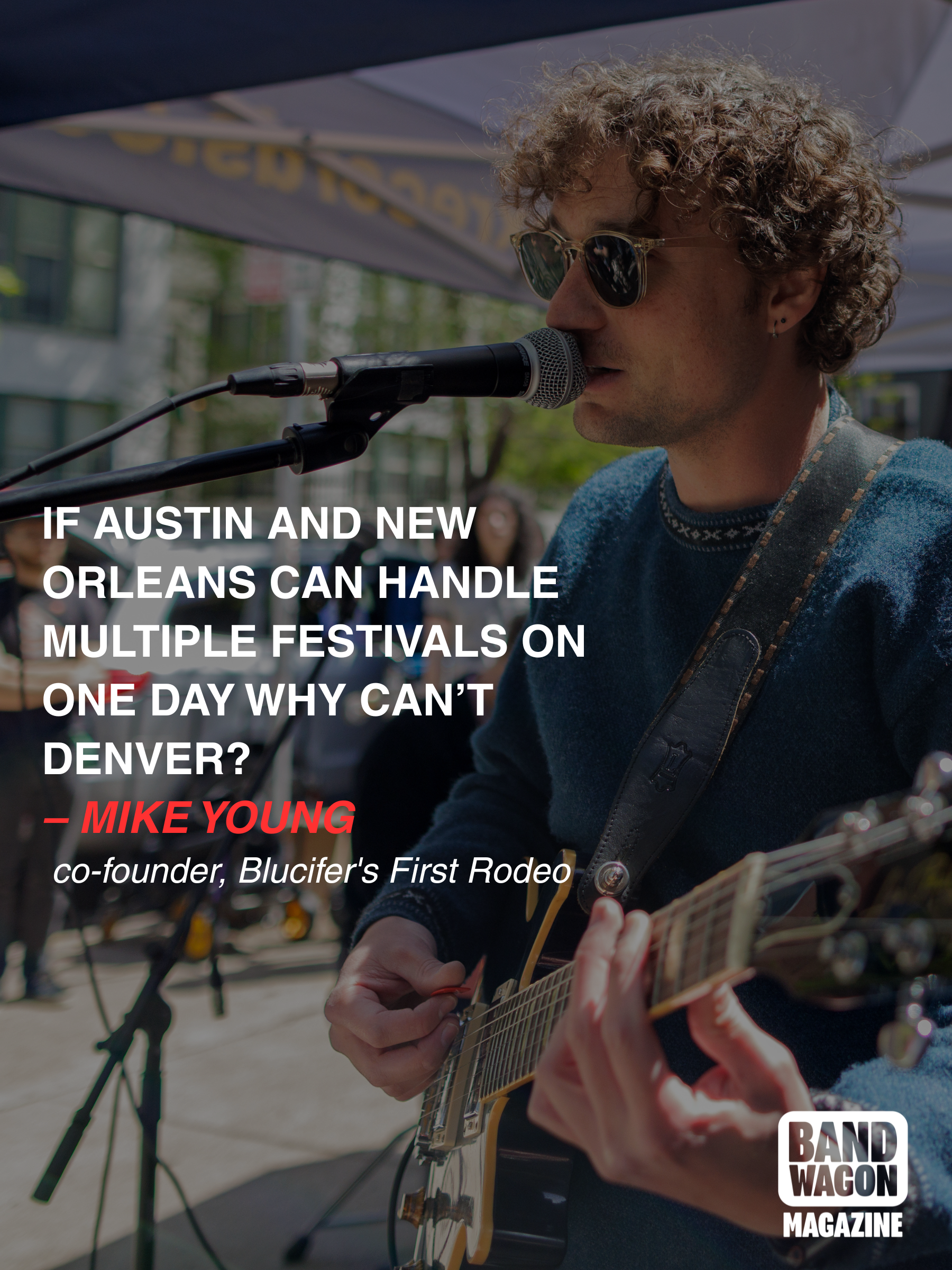 Blucifer's First Rodeo Instagram graphic