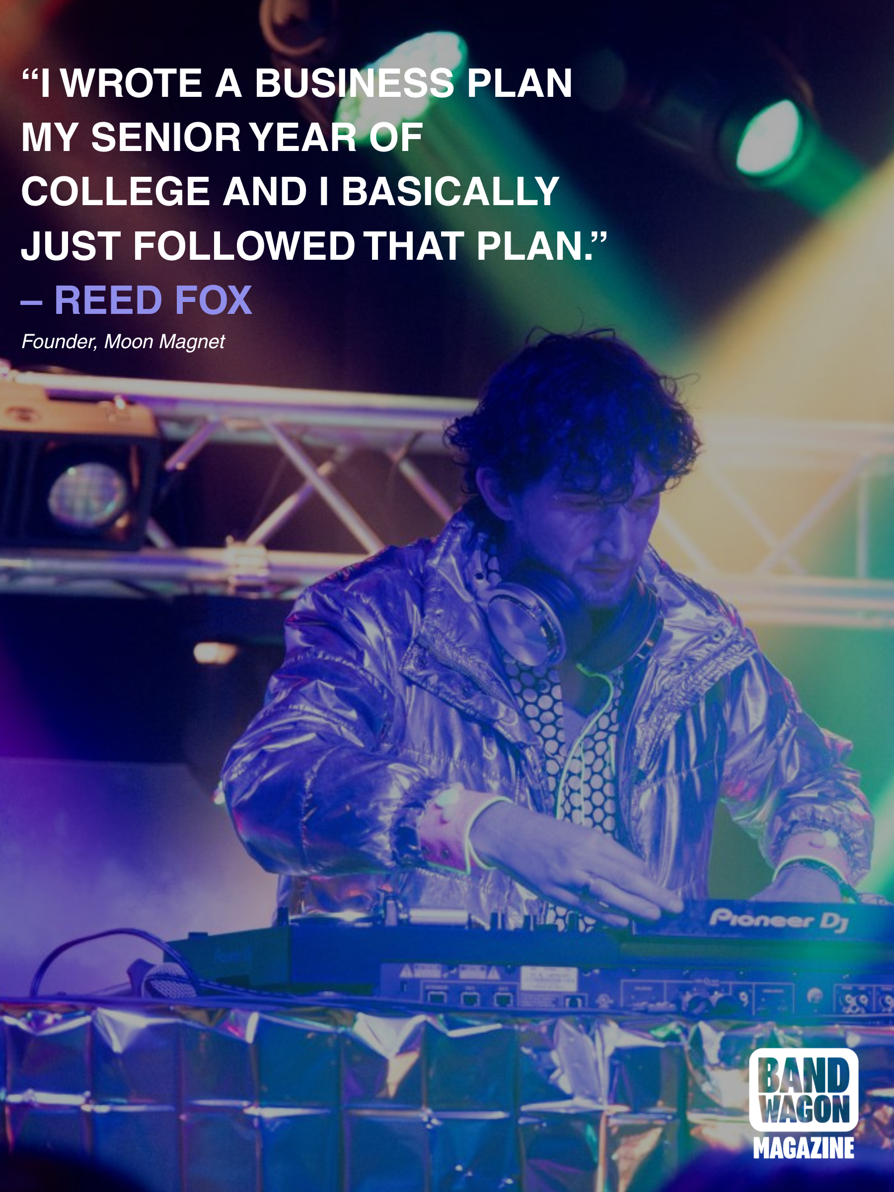 Moon Magnet Reed Fox Instagram graphic